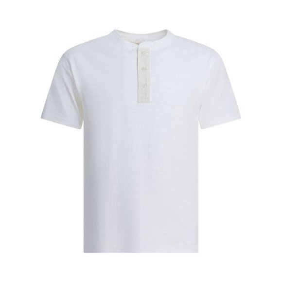 Buzz Rickson'S Cotton T-Shirt With Buttons Tag Size S Men